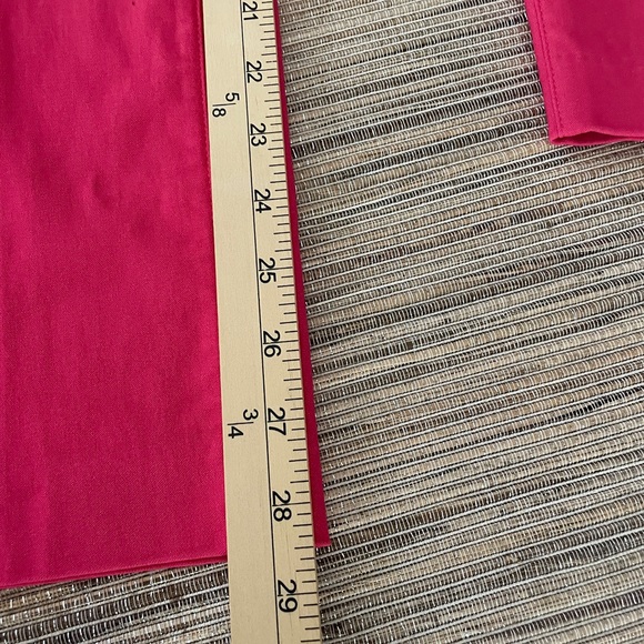 Crosby Pants Women’s Size 2 Hot Pink Cotton Stretch NEW - Picture 13 of 14